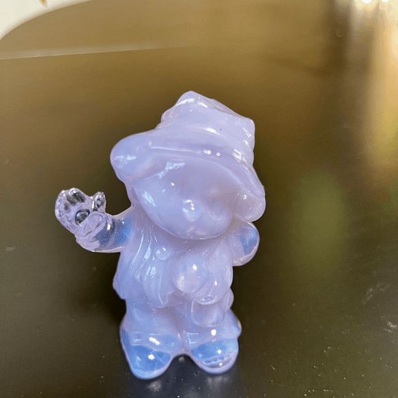 Vintage Boyd Glass Lavender Purple Freddie the Hobo-Retired - Picture 2 of 4